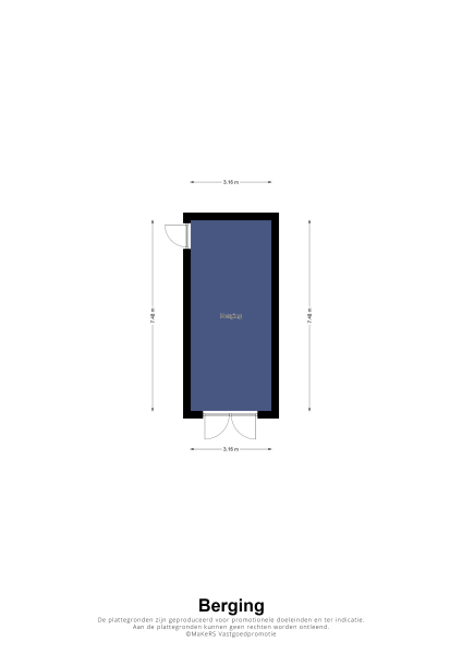 Floor Plan 4 - Drususberg 15