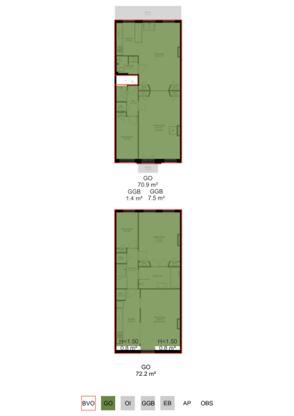 Floor Plan 1 - Sarphatipark 136 2