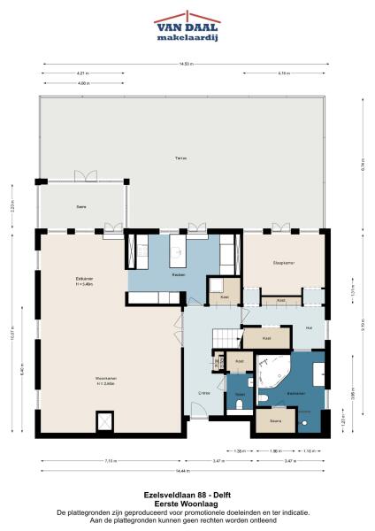 Floor Plan 1 - Ezelsveldlaan 88