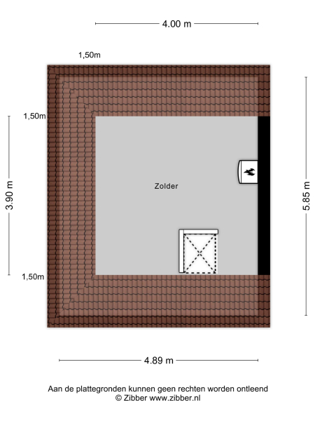 Floor Plan 6 - Rapenburg 45
