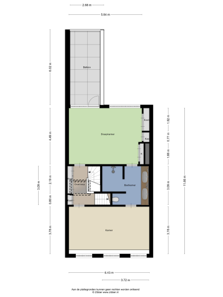 Floor Plan 4 - Rapenburg 45