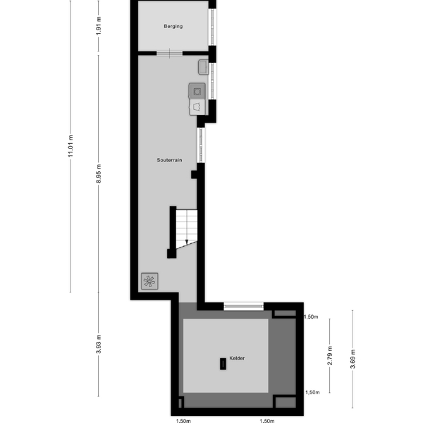 Floor Plan 7 - Rapenburg 45