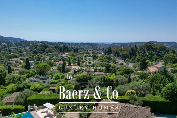 photo 3 Close to the village of Mougins – Stunning Provençal Property with Sea View