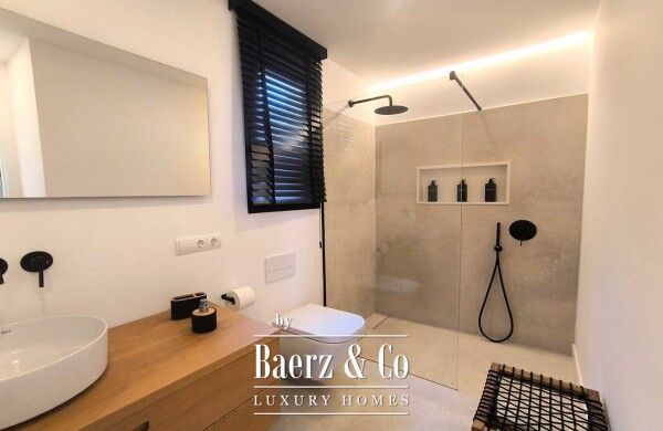 photo 21 EXCLUSIVE LUXURY VILLA ON THE FIRST LINE OF THE SEA IN CIUTADELLA, MENORCA, WITH SWIMMING POOL AND MODERN DESIGN