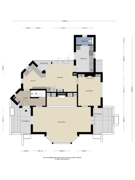 Floor Plan 1 - Rondelaan 2