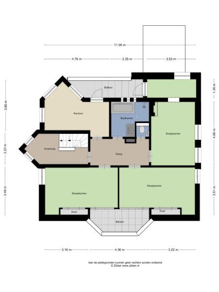 Floor Plan 3 - Rondelaan 2