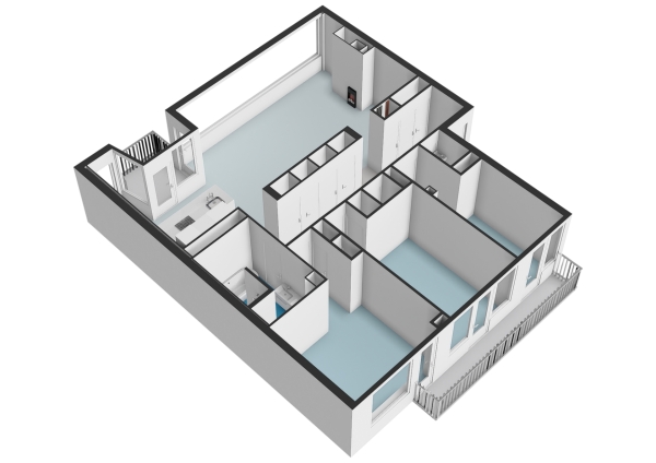Floor Plan 3 - Henri Zagwijnstraat 6 3