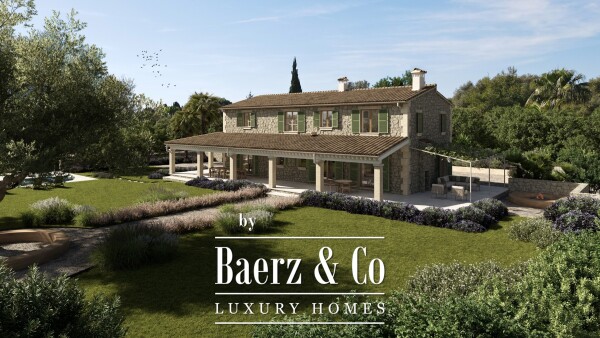 photo 3 Elegant country house Pollenca with gardens and pool