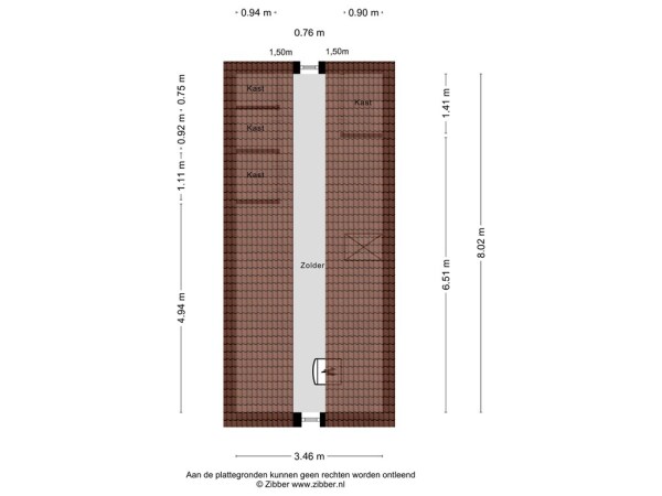 Floor Plan 3 - Kon Wilhelminaweg 82