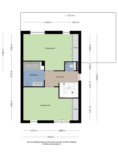Floor Plan 2 - Huig Maaskantstraat 3