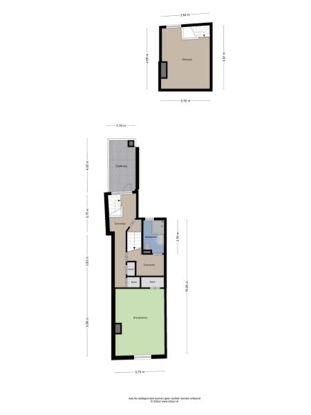Floor Plan 3 - Dwars Koornbrugsteeg 8