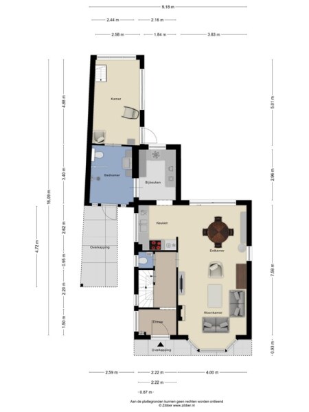 Floor Plan 1 - Utrechtsestraatweg 31