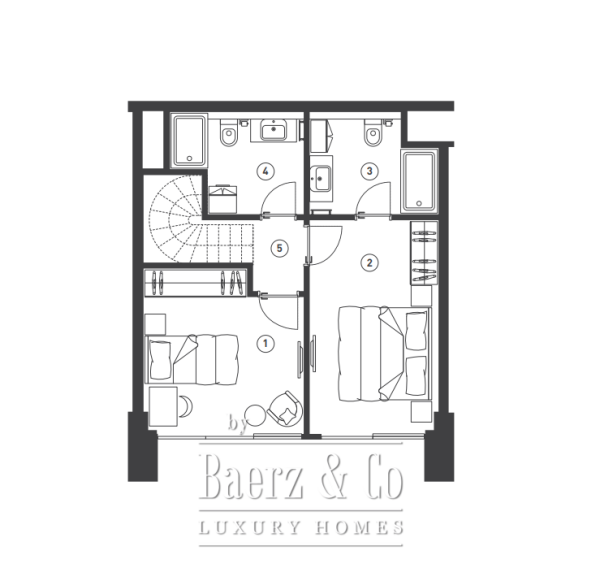 photo 13 Luxurious Duplex Apartment close to the Beach with a Sea View