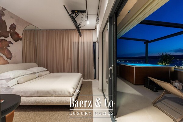 photo 18 Omiš area, luxurious modern villa with panoramic sea views, swimming pool and garage