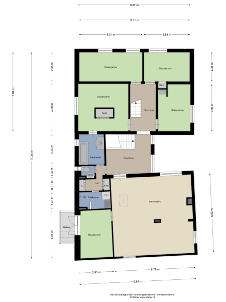 Floor Plan 4 - Kamperfoeliestraat 23