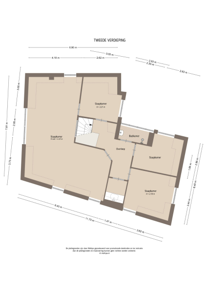 Floor Plan 3 - Postelstraat 59
