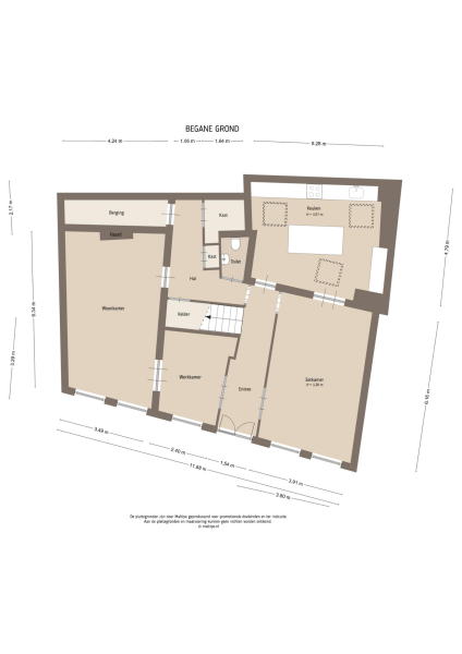 Floor Plan 1 - Postelstraat 59