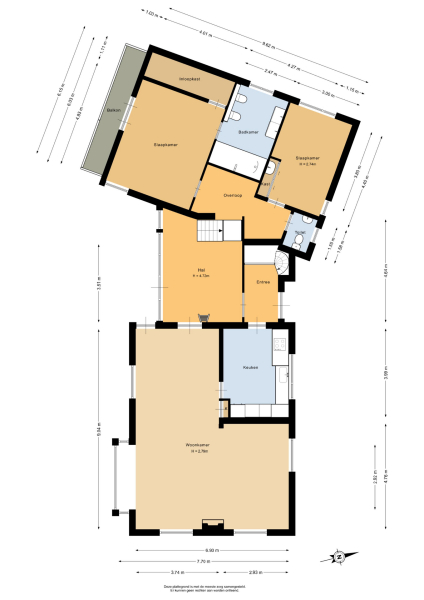Floor Plan 2 - van Bergen IJzendoornpark 19