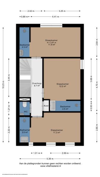 Floor Plan 2 - De Bleeck 7
