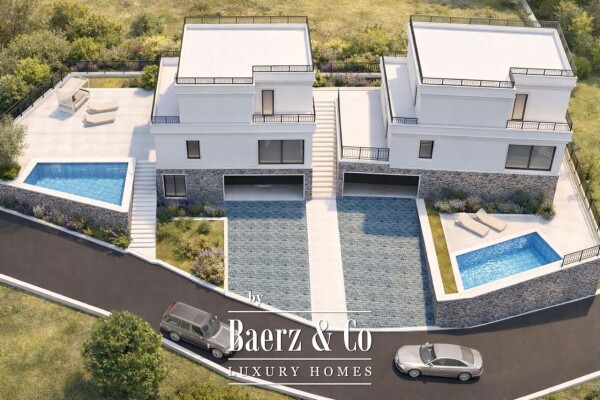 photo 2 Sea View Villa under Construction in Budva Municipality