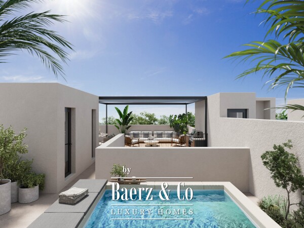 photo 10 UNIQUE – Boutique patio homes in Pedregalejo - Private urban living with interior courtyard concept - Architectural patio residence with private courtyard and rooftop living - 3-Bedroom home designed around light, space and outdoor living