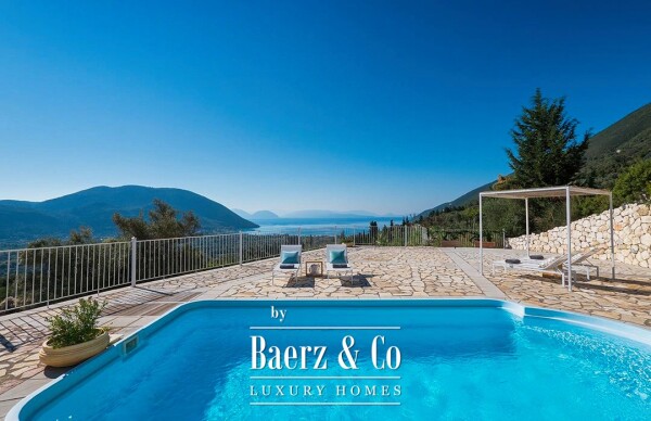 photo 2 2154969 - Complex of 4 Tourist Residences with Pool and Panoramic Views over Vasiliki Bay, Lefkada, 200 sq.m., €1.200.000
