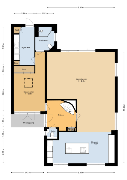 Floor Plan 2 - Timotheegras 13
