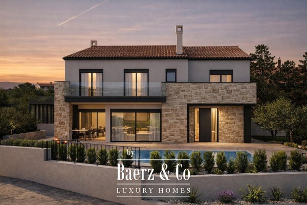 photo 1 Island of Krk, Šilo, luxury villa first row to the sea, Villa C