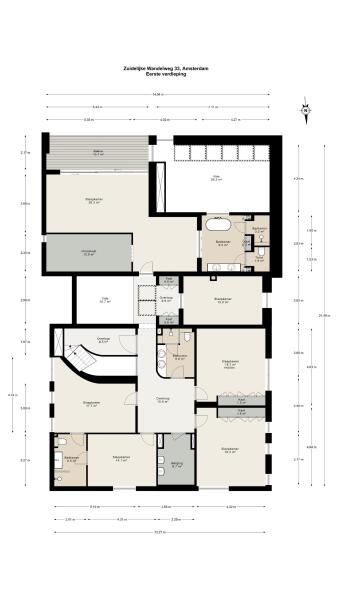 Floor Plan 2 - Zuidelijke Wandelweg 33