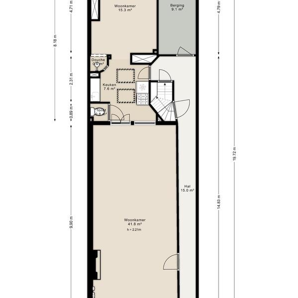 Floor Plan 3 - Singel 104 A