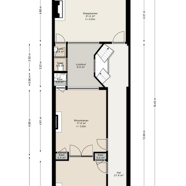 Floor Plan 5 - Singel 104 A
