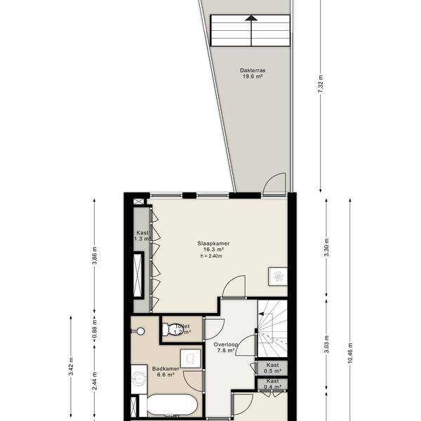 Floor Plan 13 - Singel 104 A
