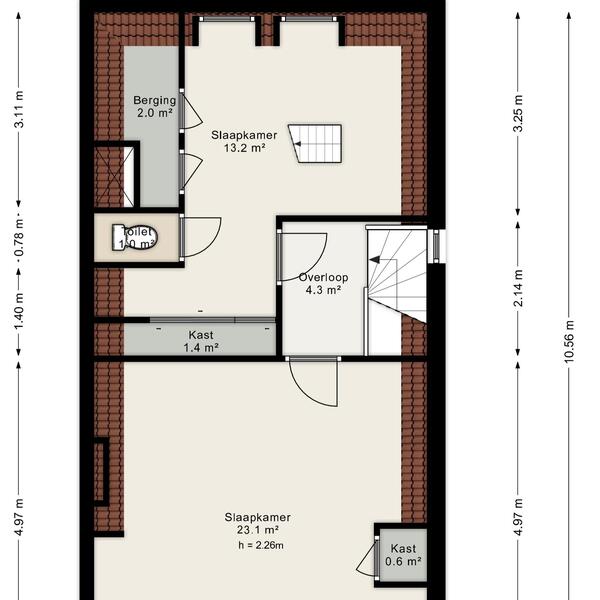 Floor Plan 15 - Singel 104 A