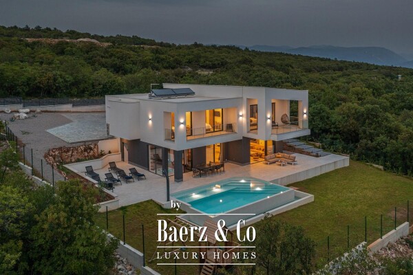 photo 6 Kostrena, luxury villa with panoramic views and a pool