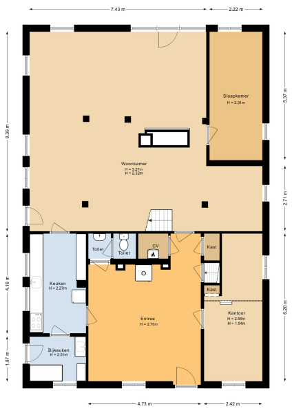 Floor Plan 4 - Arenborgweg 113