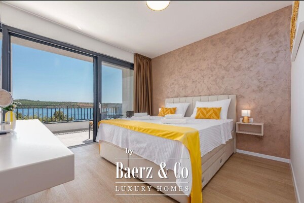 photo 16 Posedarje, modern and elegant villa first row to the sea