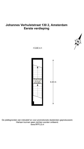 Floor Plan 3 - Johannes Verhulststraat 130 2
