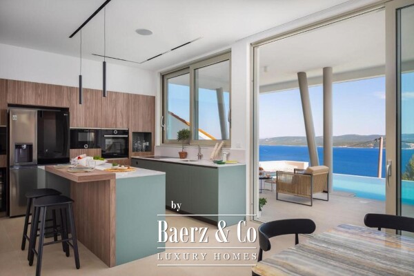 photo 10 Omiš, modern villa with swimming pool and panoramic sea view