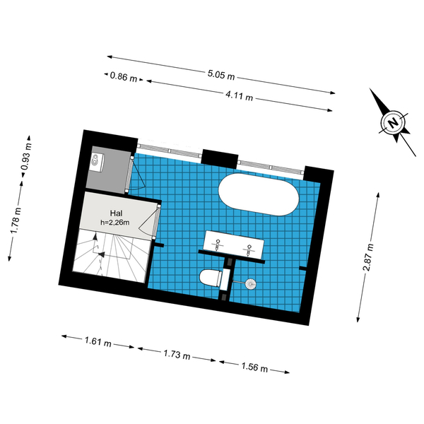Floor Plan 7 - Droogbak 7 H