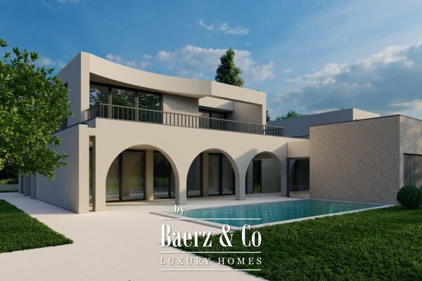 photo 3 Istria, Poreč area, exclusive semi‑detached house with sea view and pool