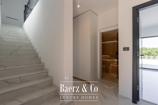 photo 15 Istria, Svetvinčenat, impressive villa with swimming pool and sauna on a spacious construction plot