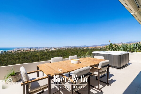photo 1 Higuerón Valley Collection - Higuerón Resort, Fuengirola - Luxury Sky Villa with Panoramic Sea Views - Rooftop Living in Higuerón Valley, Fuengirola