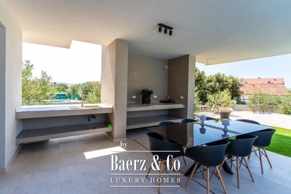 photo 3 Brodarica, modern villa with a swimming pool, 283.62 m²