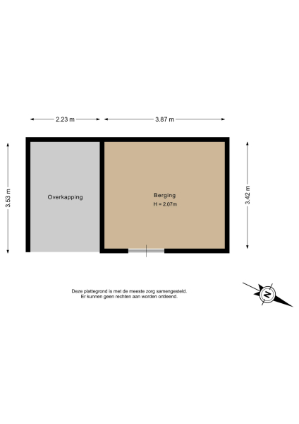 Floor Plan 3 - De Vliegert 18