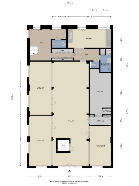 Floor Plan 1 - Pelsestraat 13