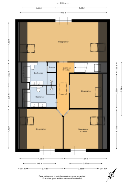 Floor Plan 6 - Oude Bovendijk 287 B