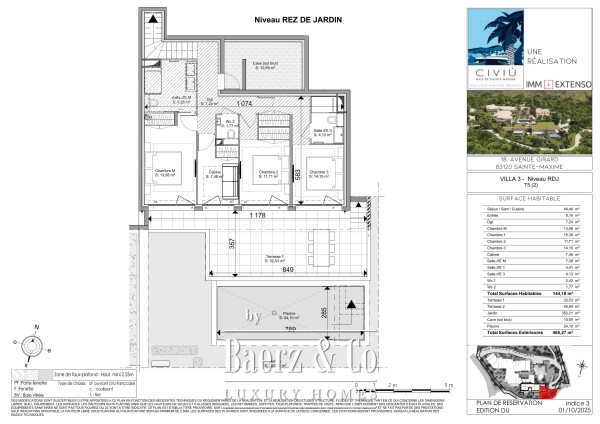 Floor Plan 2 - Avenue Girard 18-V03