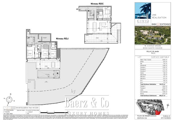 Floor Plan 3 - Avenue Girard 18-V03