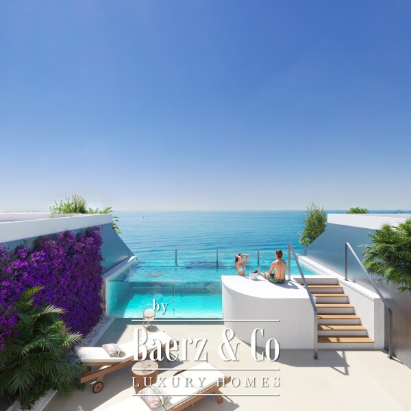 photo 12 Torre Biznaga - Boutique residential tower with sea views and rooftop pools - Sky Villa Penthouse - Duplex penthouse with private Jacuzzi terrace, panoramic sea views and rooftop infinity pool access