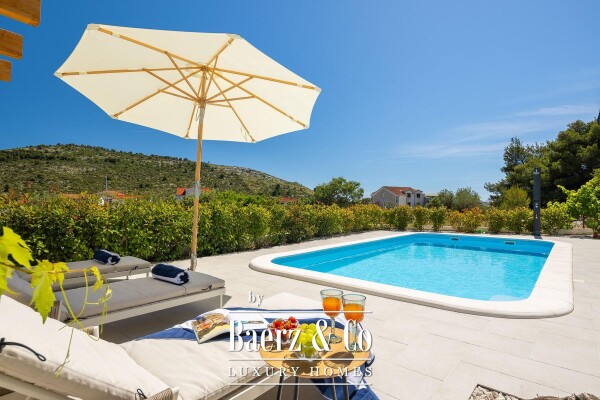 photo 21 Rogoznica, beautifully designed house with a swimming pool and garden near the sea